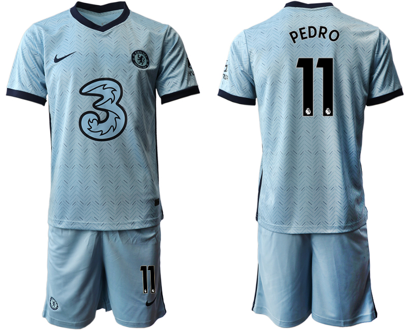 Men 2020-2021 club Chelsea away Light blue #11 Soccer Jerseys1->chelsea jersey->Soccer Club Jersey